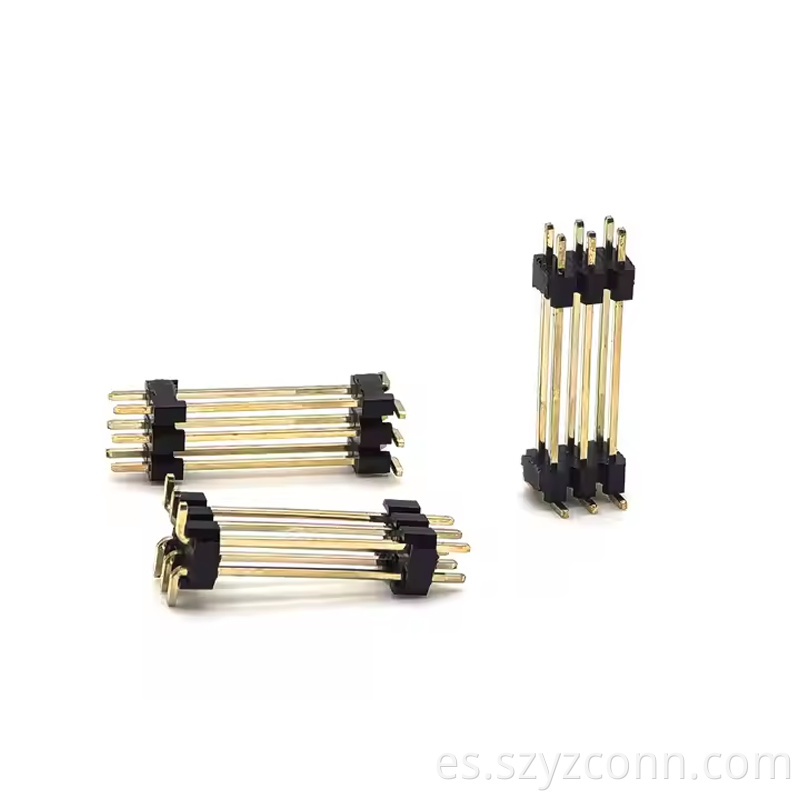2.0mm Pitch Pin Header Dual Row SMT SQ0.5mm Double Plastic H2.0mm 23P (4)
